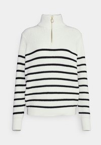 LIOA ZIPPER  - Striktrøje - chalk/black