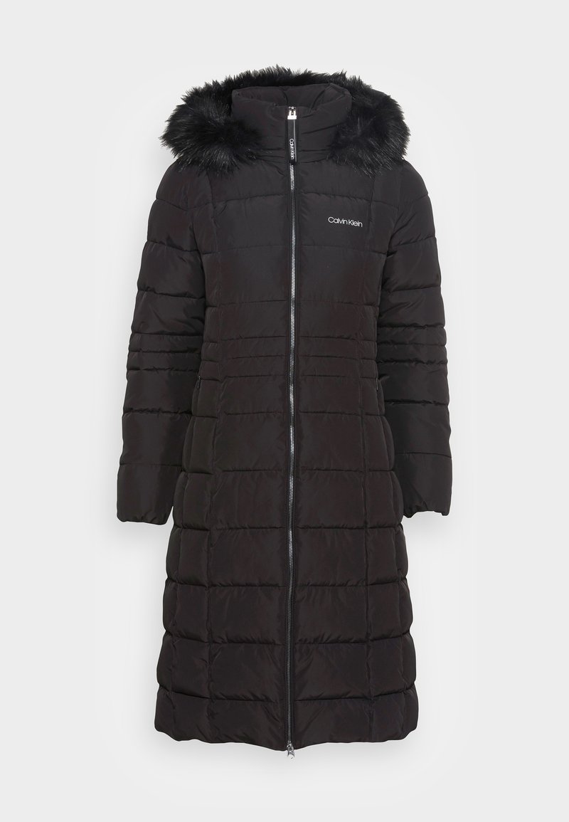 Calvin Klein Wintermantel zwart