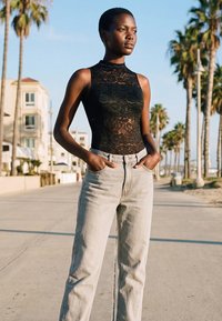 Urban Classics LADIES LACE BODY - Bluza - black