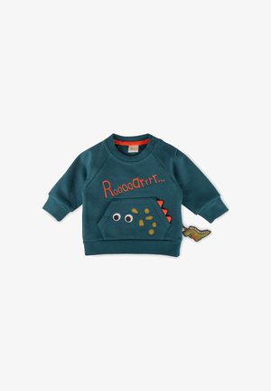 sigikid, SIGIKID SWEATSHIRT DINO FUN - Sweatshirt - blau