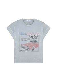 Scalpers RACE - Camiseta estampada - light blue