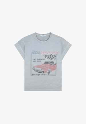 Scalpers RACE - T-shirts print - light blue
