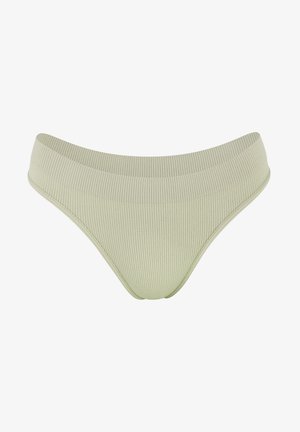 Yenita RIBBED COLLECTION - Thong - khaki