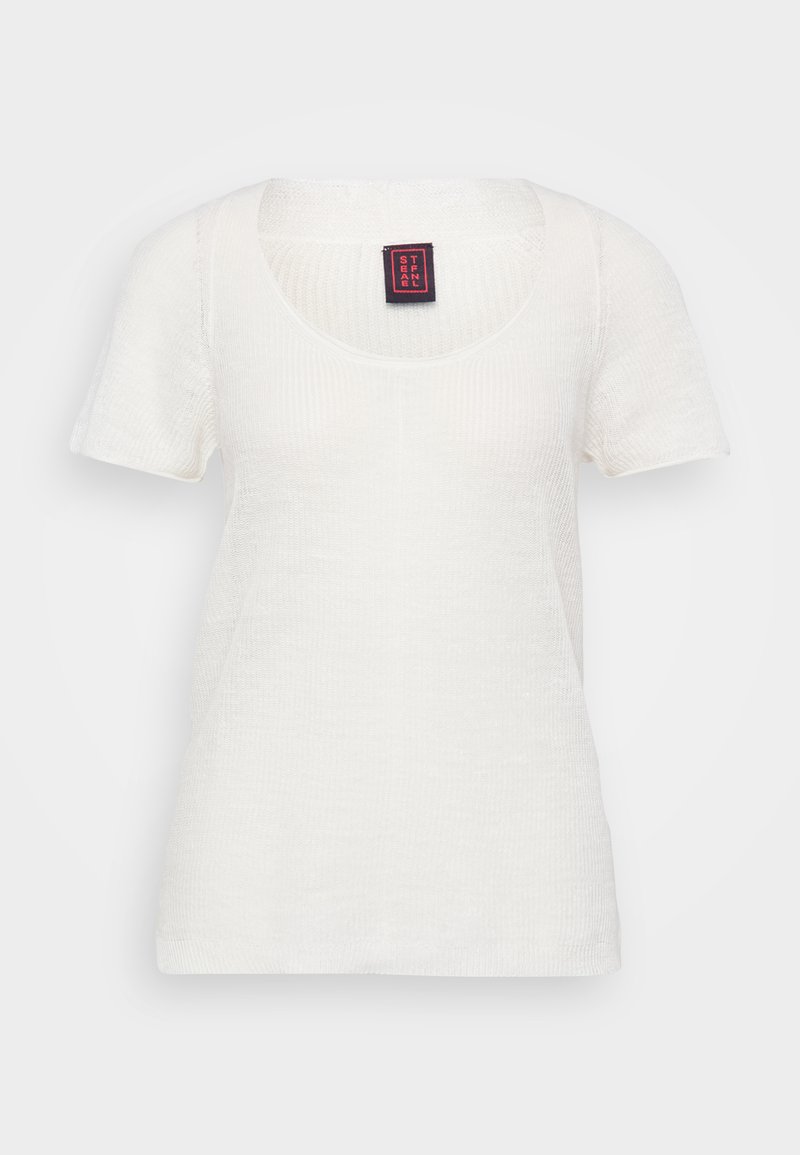 Stefanel T-shirt print wit