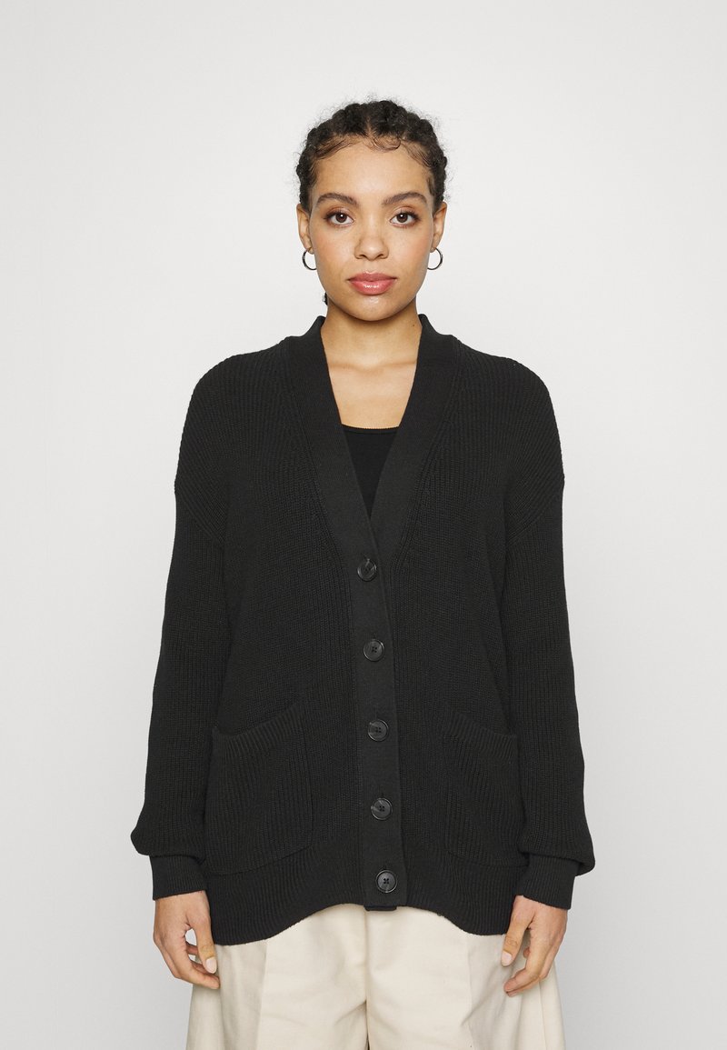 GAP Petite V LONG CARDI Cardigan true black/negru Zalando.ro