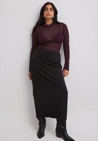 NA-KD Maglietta a manica lunga - purple