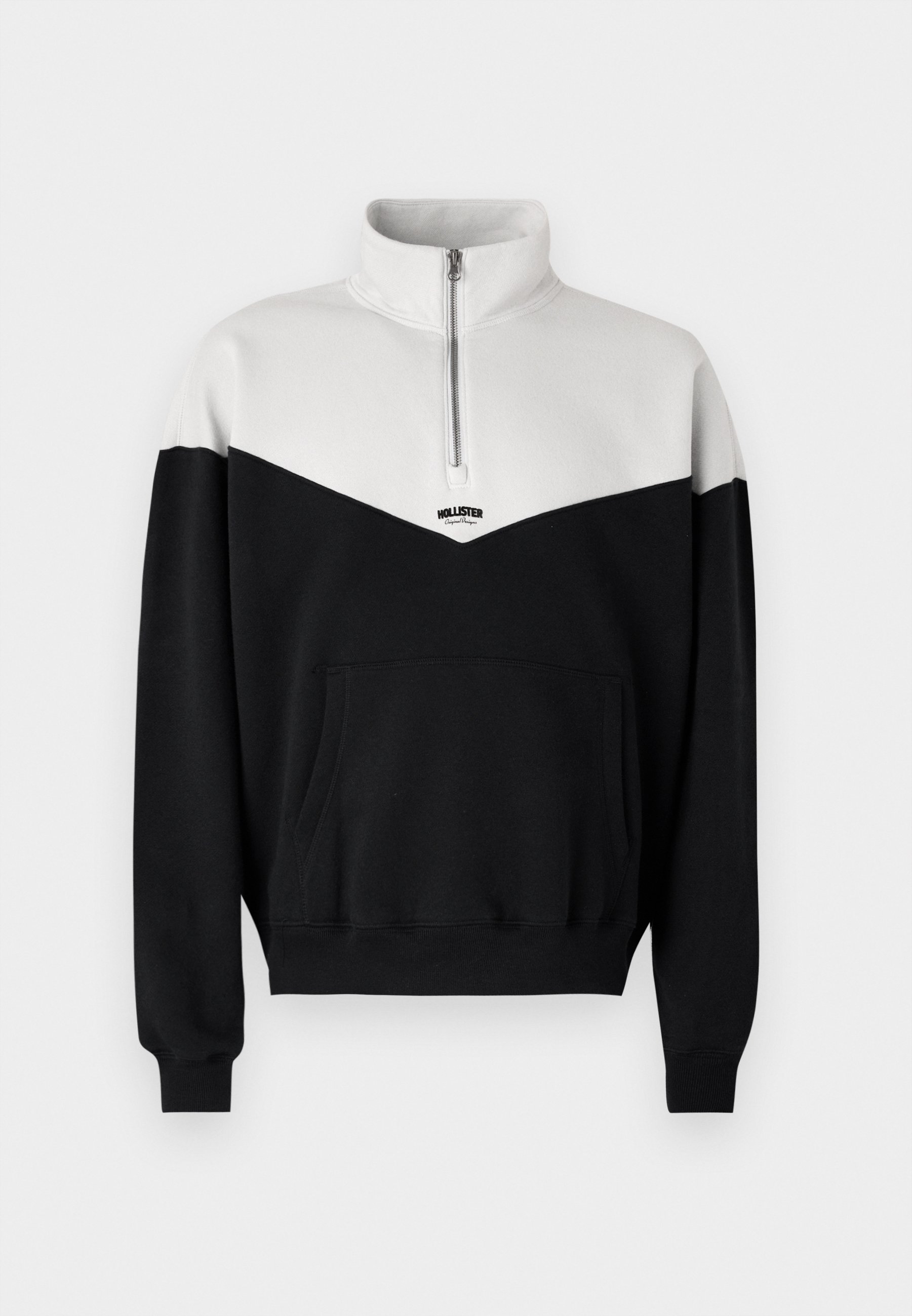 Hollister Co. Boxy Logo Half-Zip Sweatshirt - Sweatshirt