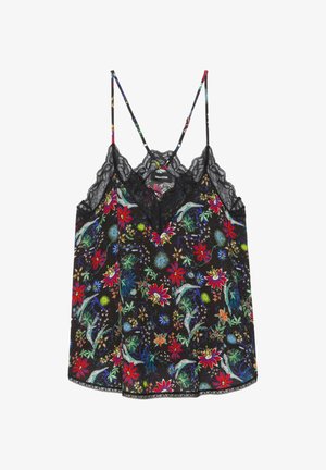 Zadig & Voltaire, ZADIG&VOLTAIRE CHRISTY SOFT VIRGIN GARDEN - Débardeur - blue