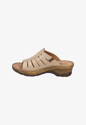 Josef Seibel CATALONIA - Heeled mules - beige