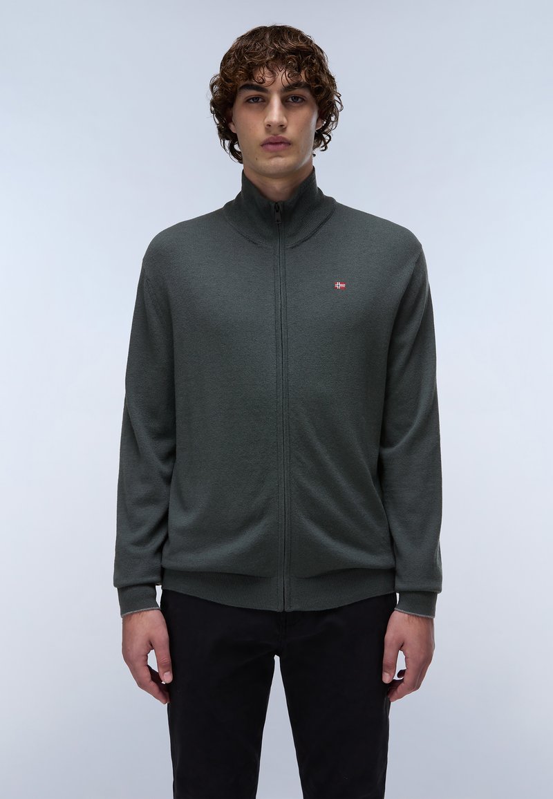 Napapijri DAMAVAND - Kardigan - green urban