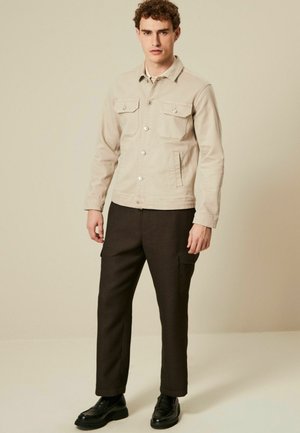 Next REGULAR FIT BUTTON UP - Džinsinis švarkelis - neutral
