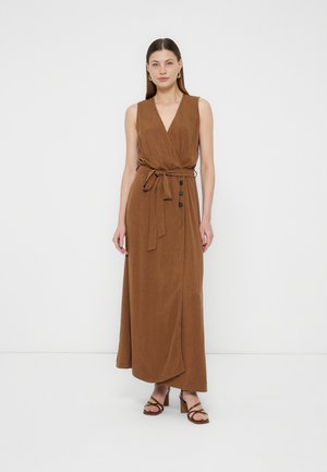 Anna Field LINEN MIX WRAP DRESS - Μάξι φόρεμα - dachshund