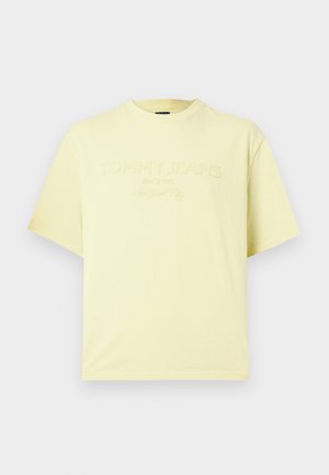 90S NEW CLASSICS TEE UNISEX - Nyomott mintás póló - citronella