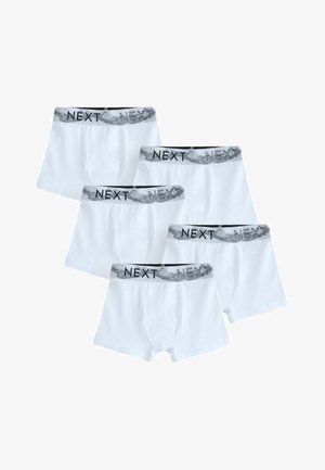 Next, REGULAR FIT - TRUNKS 5 PACK - Kratke bokserice - white with stippling waistband