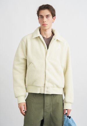 CLUB COACHES - Φλις μπουφάν - khaki/white