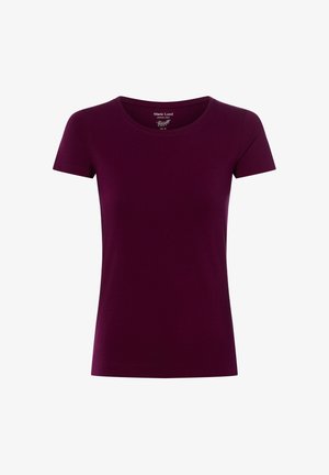 Marie Lund, MARIE LUND SHIRT - T-shirt basic - aubergine