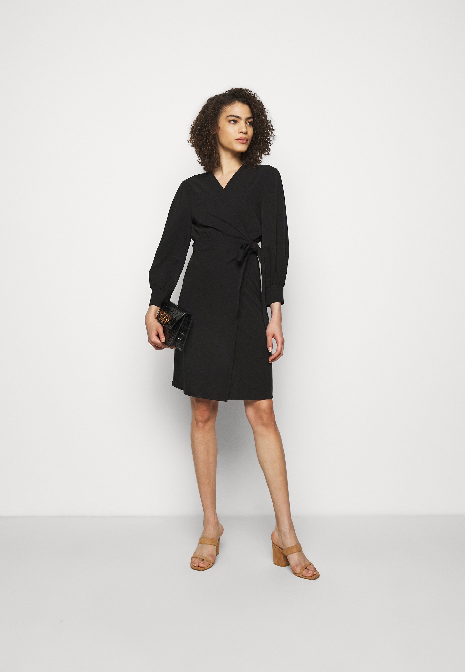 Pinko ERIN ABITO TECNICO FLUIDO - Vestito estivo - black/nero - Zalando.it