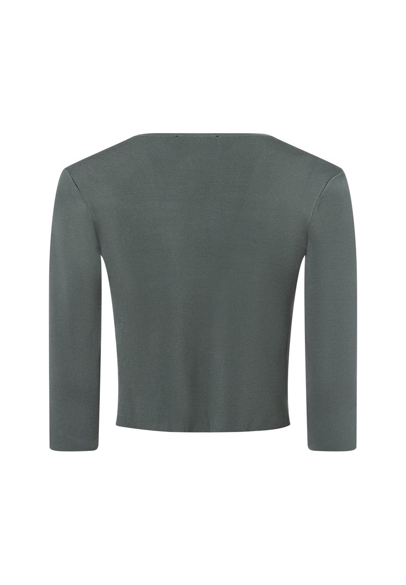 Bolero Strickjacke Kurz GrÃ¼n Vera Mont BOLERO Strickjacke Schilf - Main Image