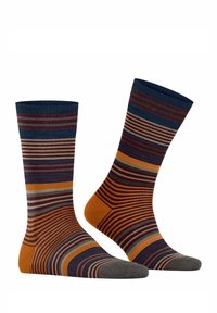 Burlington STRIPE - Socken - henna