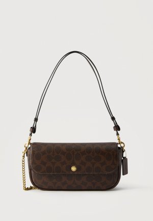 SIGNATURE BROOK FLAP - Handbag - maple