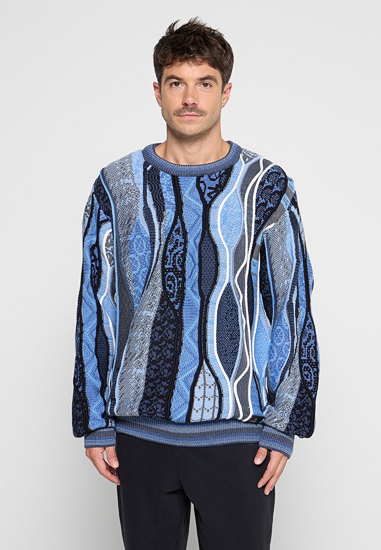 carlo colucci Trui blauw carlo colucci Trui blauw