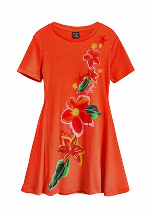 PRINTED  - Jerseyklänning - red