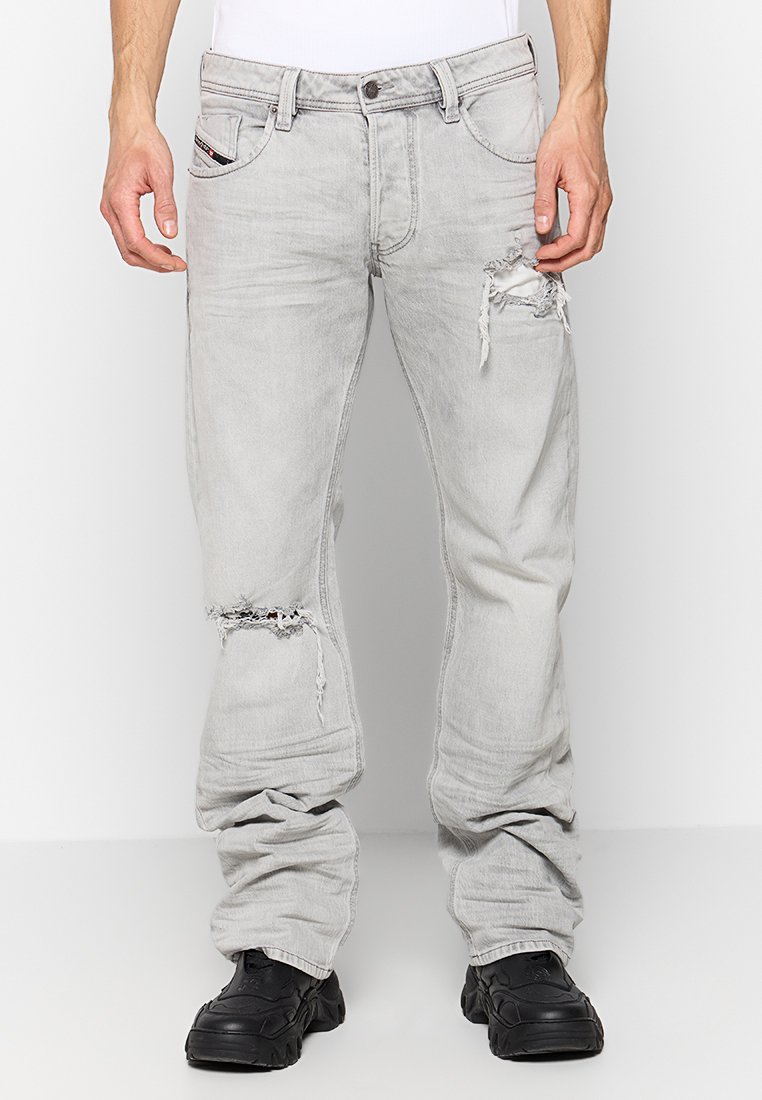 Diesel Straight leg jeans lichtgrijs Diesel Straight leg jeans lichtgrijs