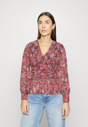 Marks & Spencer GATH TEA - Blúz - red mix