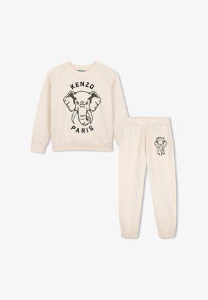 KENZO kids, ENSEMBLE SWEAT ET PANTALON - Pantalon de survêtement - pale trench