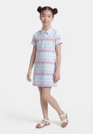 DRESS - Dzsörzéruha - light blue/pink