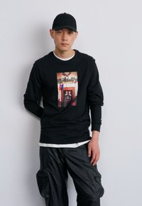 Jordan CHIMNEY CREW - Langarmshirt - black