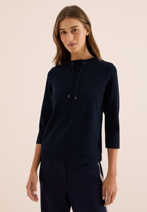 Cecil MIT GALONSTREIFEN - Sweatshirt - blau