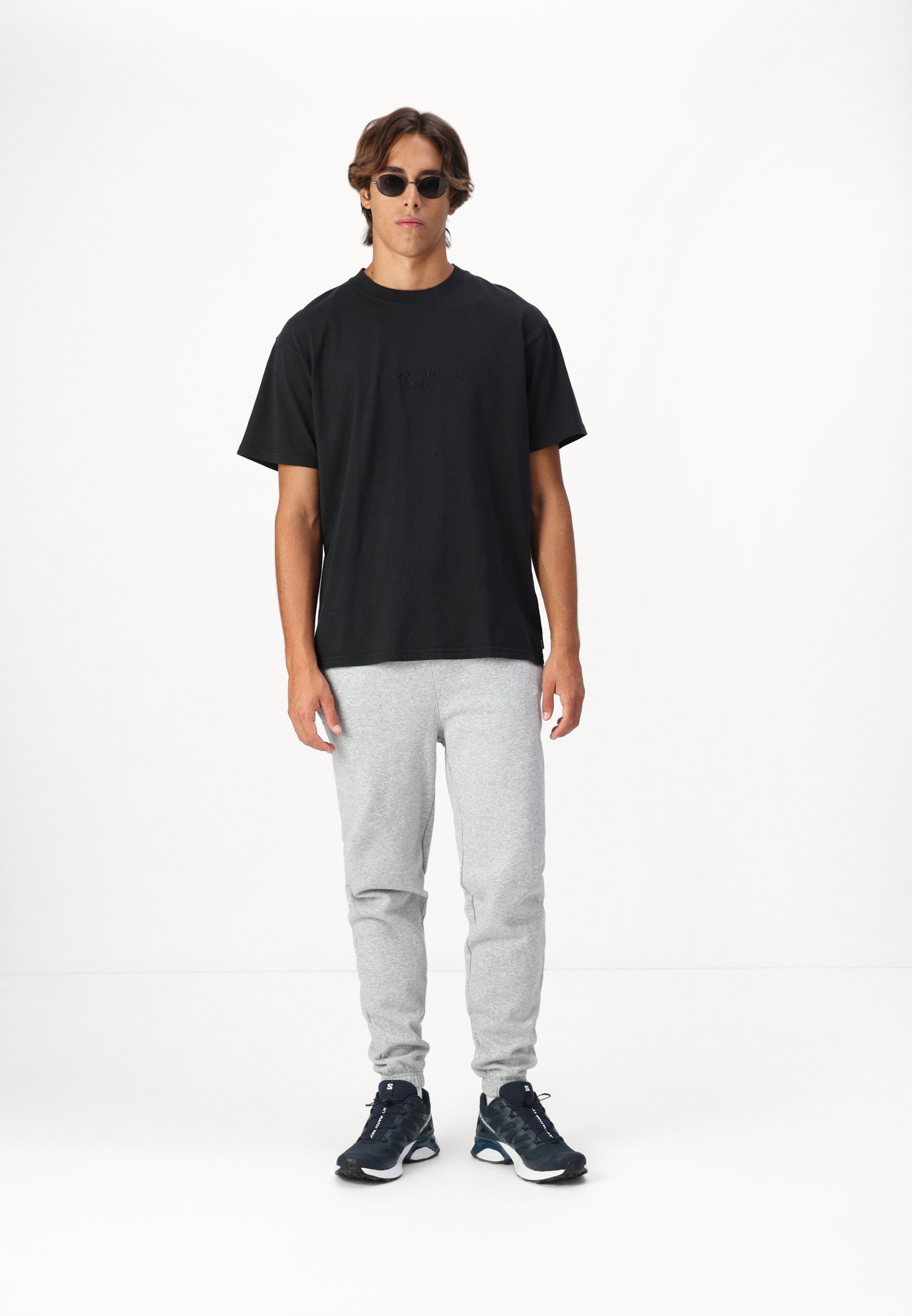 New Era ESSENTIALS JOGGER - Tracksuit bottoms - grey