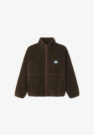 American Vintage, AMERICAN VINTAGE FLEECEJACKE HOK - Fleece jacket - marronnier chine