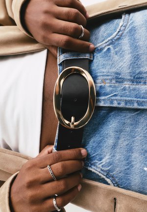 PULL&BEAR Pásek - black