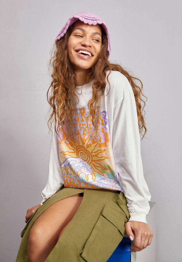 LONG MYSTIC TEES - Long sleeved top - salt crystal