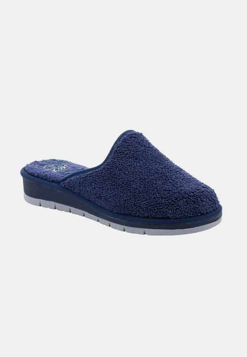 Pantofole blu alla caviglia FLY FLOT 3771 da donna