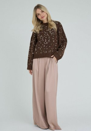 A-VIEW, DEER KNIT PULLOVER - Пуловер - brown sand