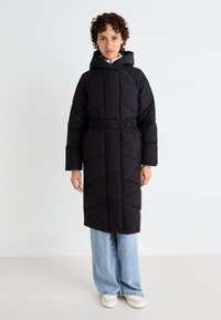 ONLY ONLJOANNE BELTED PUFFER COAT  - Zimski kaput - black
