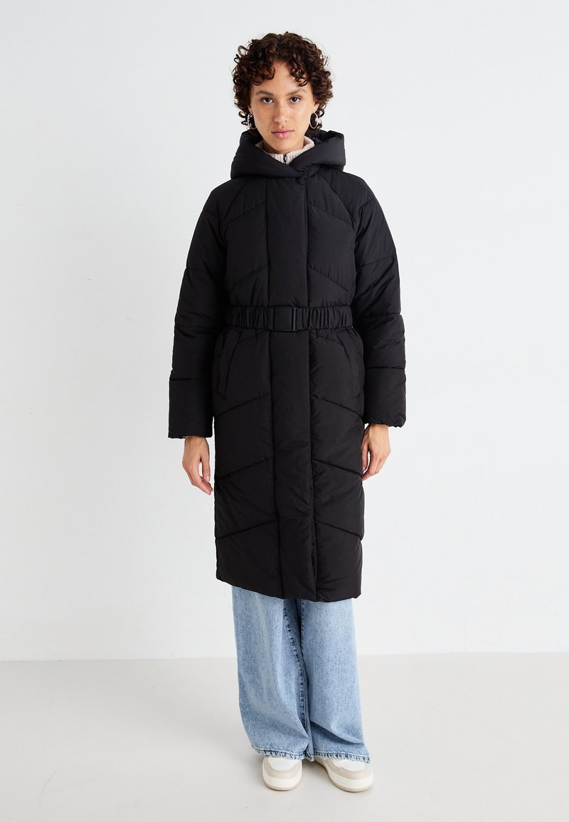 ONLY ONLJOANNE BELTED PUFFER COAT  - Zimski kaput - black