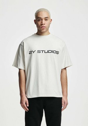 LOGO  - Apdrukāts T-krekls - off white