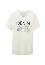TOM TAILOR DENIM GEMUSTERTES - Camiseta Estampada - Black Purple Sunglasses Print To722o18d Q11