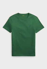 CUSTOM SLIM FIT JERSEY CREWNECK T-SHIRT - T-shirt basique - washed forest