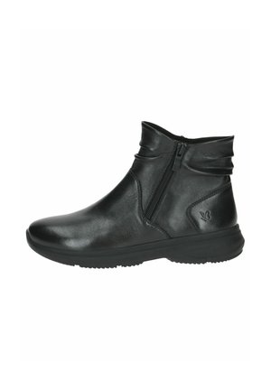 Caprice Boots à talons - black nappa