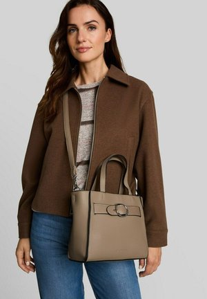 TOM TAILOR, TOM TAILOR BAGS TTELIORA M SHOPPER MIT GÜRTELDETAIL - Sac à main - taupe   taupe