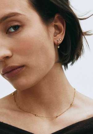EDBLAD, BARLEY PETITE HOOPS - Náušnice - gold-coloured