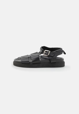 Riemensandalette - black