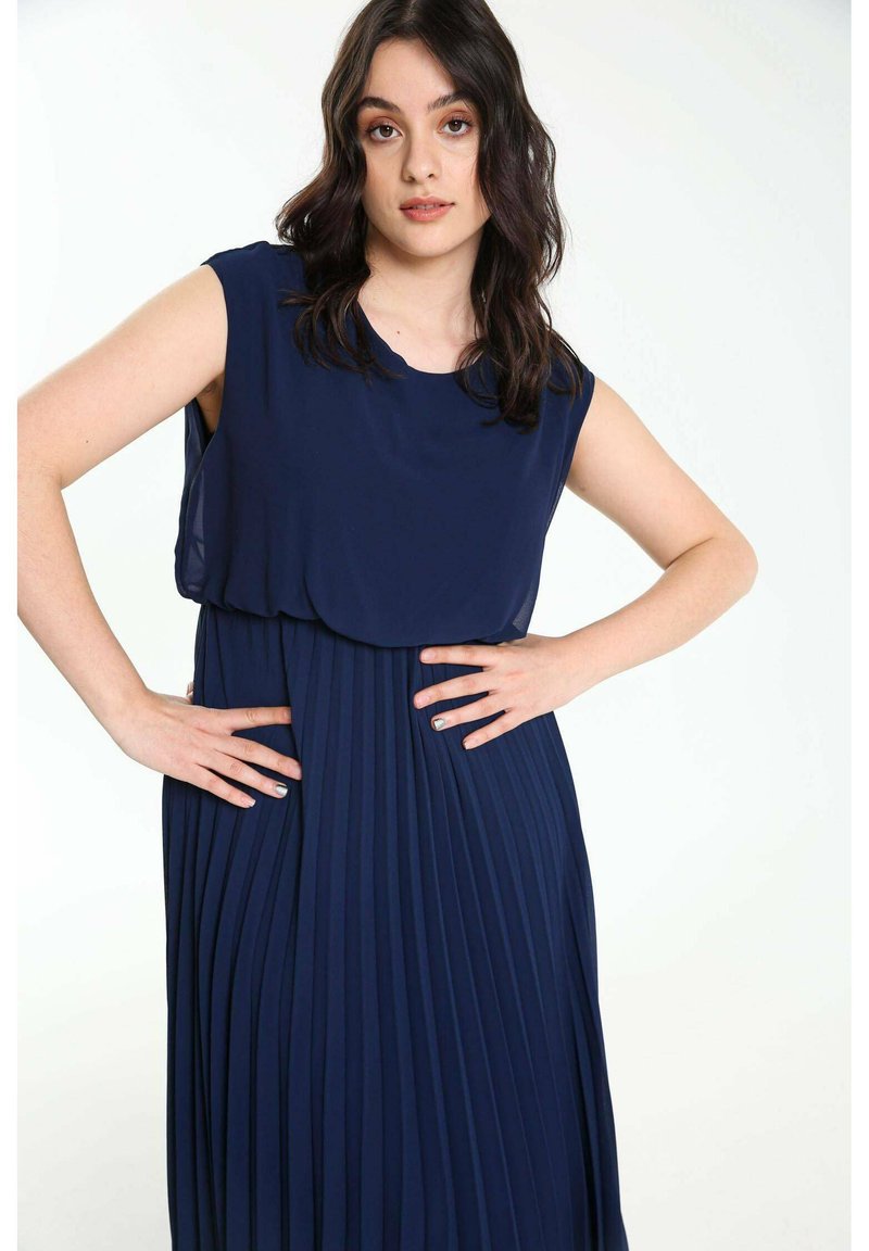 Damen Freizeitkleider | Cassis PLISSÉE UNIE Freizeitkleid marine/blau - RZ27197 Damen Freizeitkleider | Cassis PLISSÉE UNIE Freizeitkleid marine/blau - RZ27197