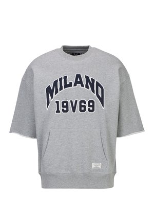 OVERSIZED VERDI COLLEGE - Sweatshirt - grey melange