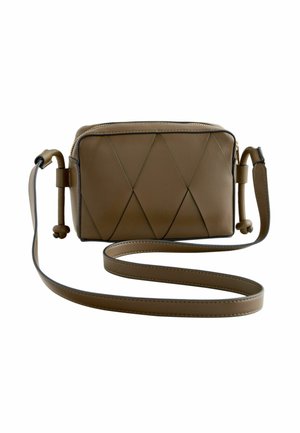 WEAVE CAMERA  - Olkalaukku - khaki green